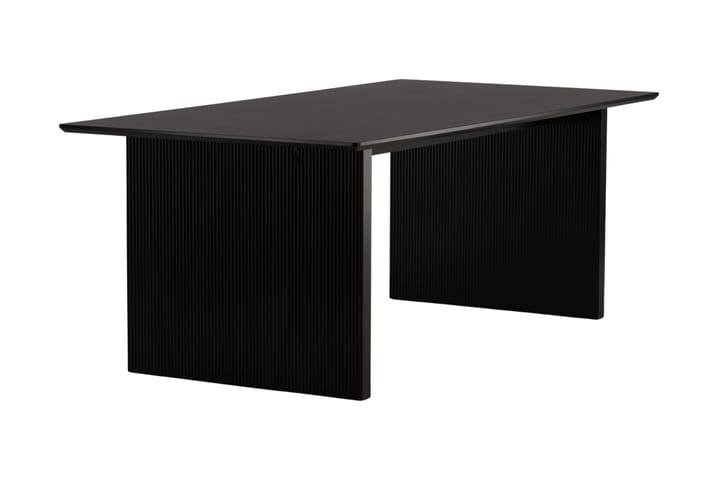 Ruokapöytä Sicharo 200 cm - Musta - Ruokapöydät & keittiön pöydät