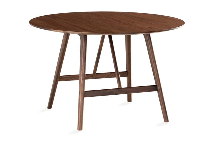 Ruokapöytä Skagana 120 cm Pyöreä - Ruskea - Ruokapöydät & keittiön pöydät