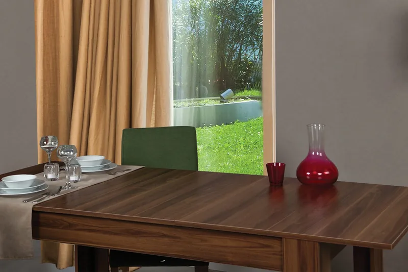 Ruokapöytä Skoglund Jatkettava - Ruskea/Tammi - Huonekalut - Pöytä & ruokailuryhmä - Ruokapöydät & keittiön pöydät