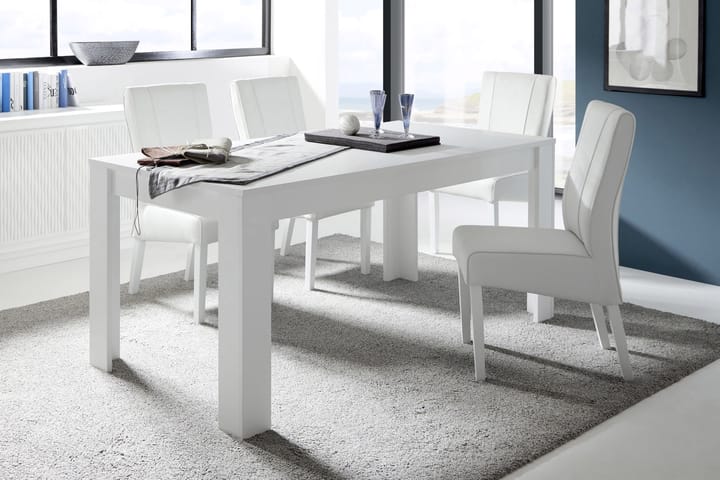 Ruokapöytä Sky 180 cm - Valkoinen - Ruokapöydät & keittiön pöydät
