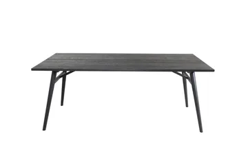 Ruokapöytä Sleek Jatkettava 195 cm - Musta - Huonekalut - Pöytä & ruokailuryhmä - Ruokapöydät & keittiön pöydät