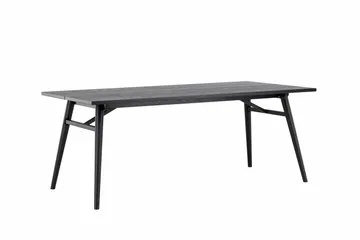 Ruokapöytä Sleek Jatkettava 195 cm - Musta - Huonekalut - Pöytä & ruokailuryhmä - Ruokapöydät & keittiön pöydät
