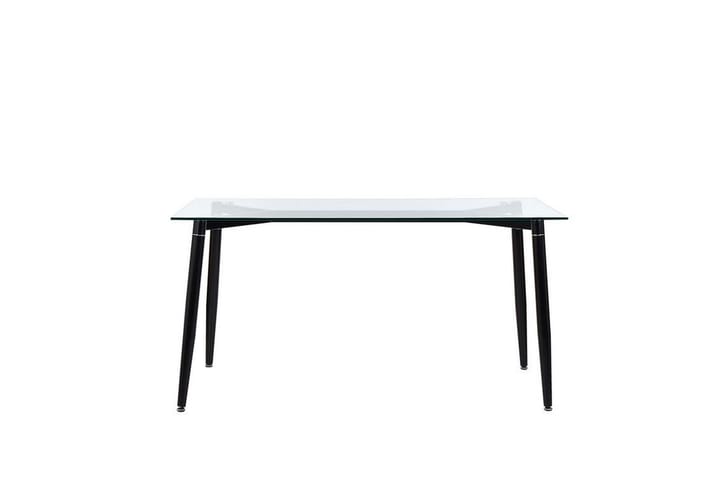 Ruokapöytä Smythe 150 cm - Lasi/Musta - Ruokapöydät & keittiön pöydät