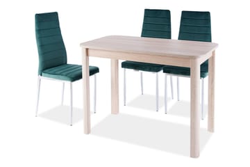 Ruokapöytä Soeur Jatkettava 105 cm - Sonomatammi/Valkopigmentoitu - Huonekalut - Pöytä & ruokailuryhmä - Ruokapöydät & keittiön pöydät