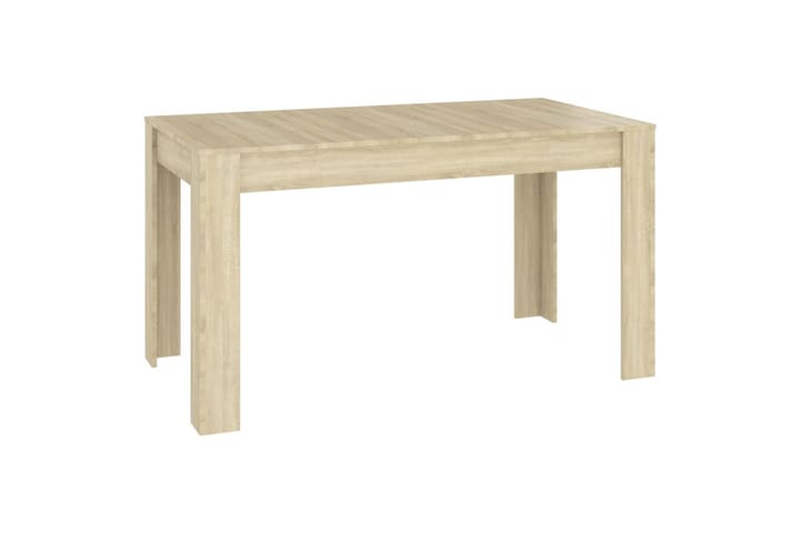 Ruokapöytä Sonoma-tammi 140x74,5x76 cm lastulevy - Ruokapöydät & keittiön pöydät