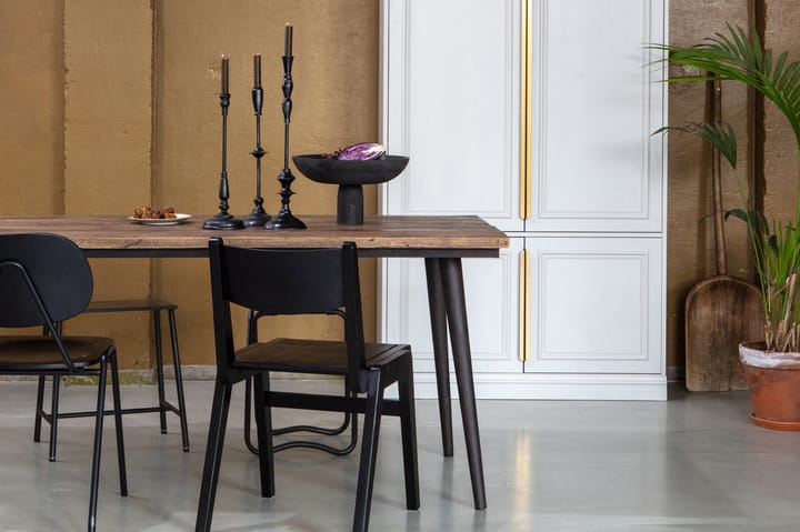 Ruokapöytä Stefan - Musta - Ruokapöydät & keittiön pöydät