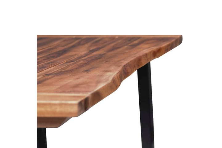 Ruokapöytä täysi akaasiapuu 180x90 cm - Ruskea - Ruokapöydät & keittiön pöydät