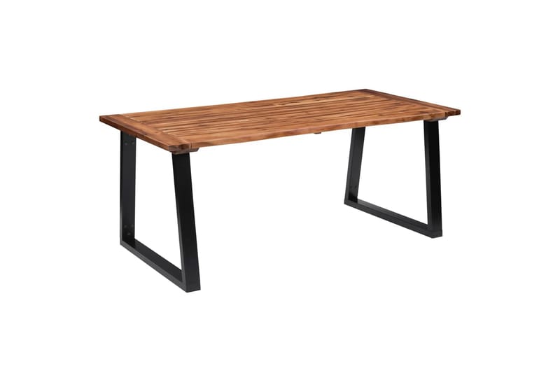 Ruokapöytä täysi akaasiapuu 180x90 cm - Ruskea - Huonekalut - Pöytä & ruokailuryhmä - Ruokapöydät & keittiön pöydät