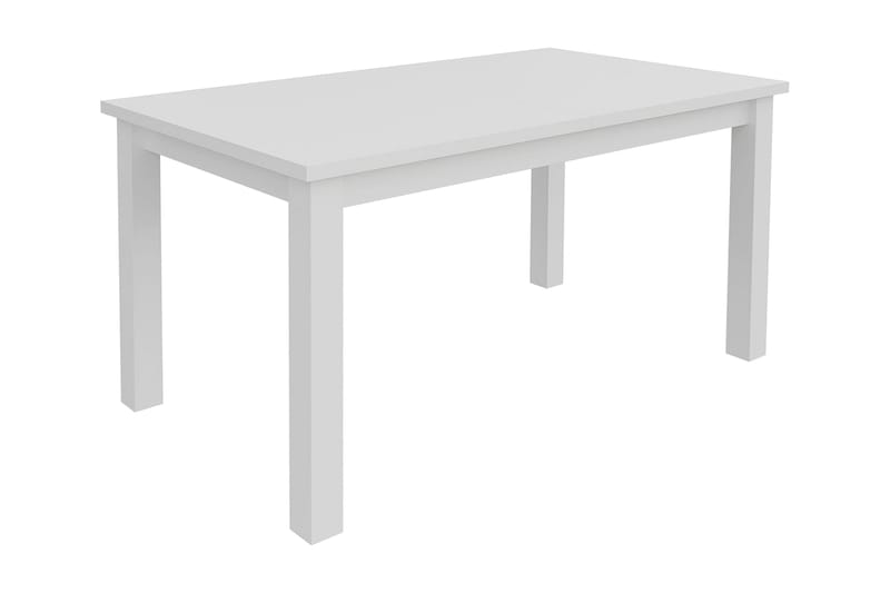 Ruokapöytä Tabell 140x80x78 cm - Valkoinen - Huonekalut - Pöytä & ruokailuryhmä - Ruokapöydät & keittiön pöydät