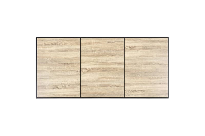 Ruokapöytä tammi 200x100x75 cm MDF - Ruskea - Huonekalut - Pöytä & ruokailuryhmä - Ruokapöydät & keittiön pöydät