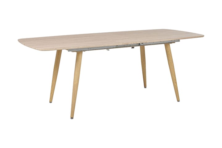 Ruokapöytä Tervel 210 cm - Vaaleanruskea - Ruokapöydät & keittiön pöydät
