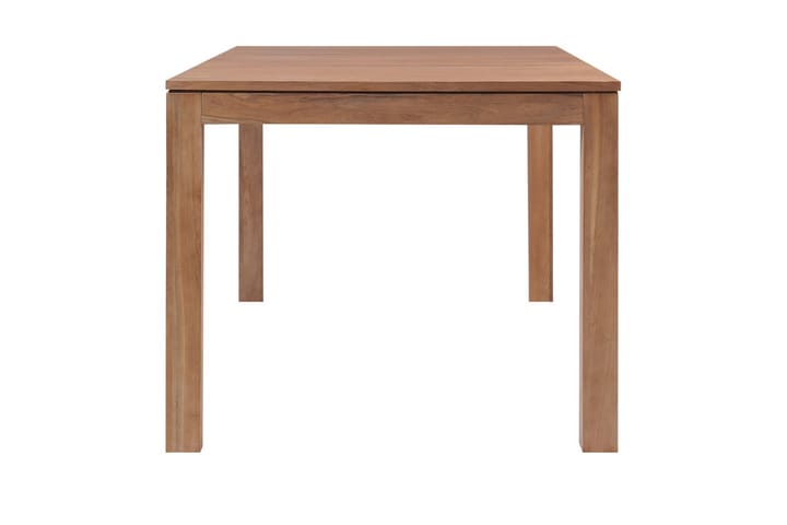 Ruokapöytä tiikki luonnollinen viimeistely 180x90x76cm - Ruskea - Ruokapöydät & keittiön pöydät