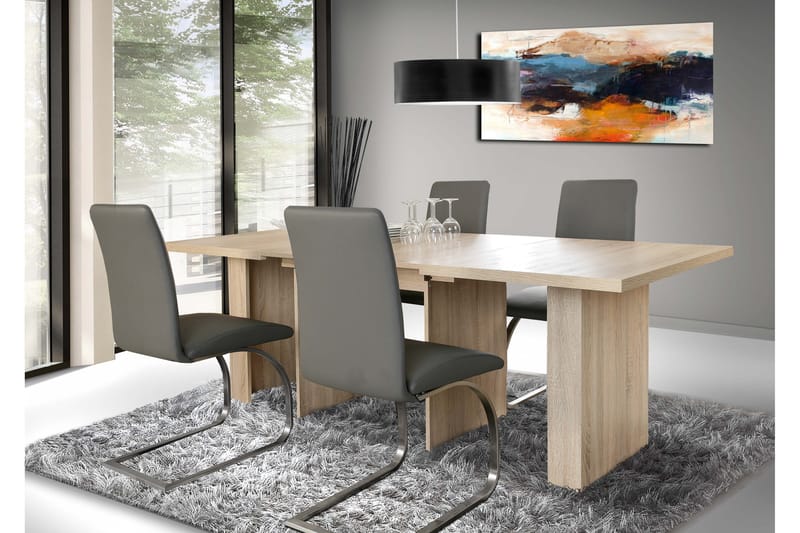 Ruokapöytä Torstenson 90 cm - Ruskea - Huonekalut - Pöytä & ruokailuryhmä - Ruokapöydät & keittiön pöydät