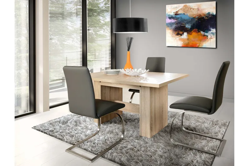 Ruokapöytä Torstenson 90 cm - Ruskea - Huonekalut - Pöytä & ruokailuryhmä - Ruokapöydät & keittiön pöydät