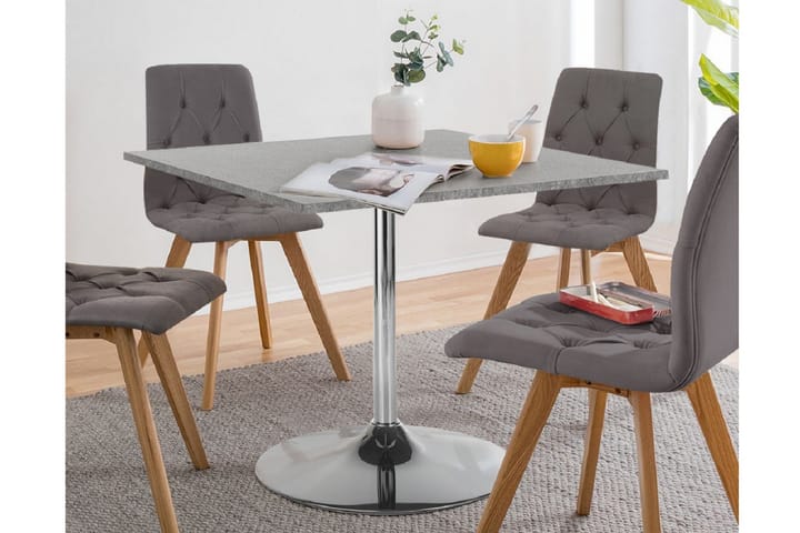Ruokapöytä Trane 90 cm - Harmaa - Ruokapöydät & keittiön pöydät