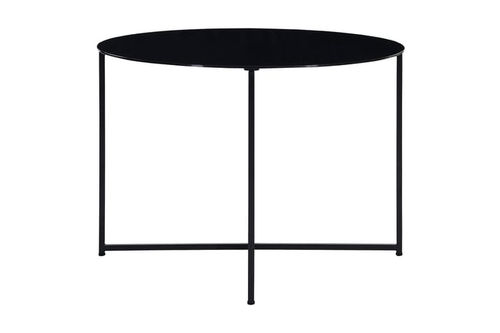 Ruokapöytä Treni 110 cm - Lasi/Metalli - Ruokapöydät & keittiön pöydät