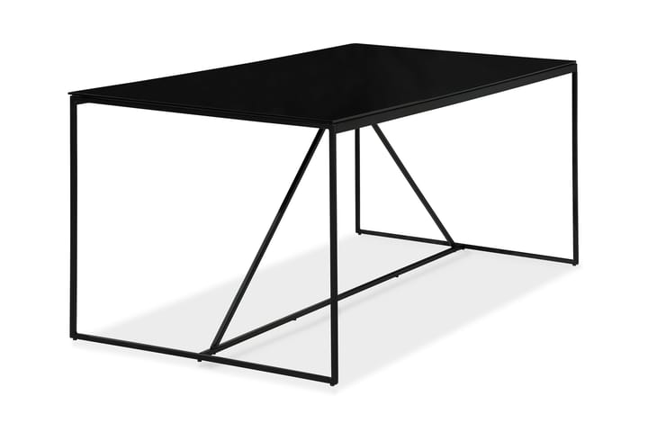 Ruokapöytä Treni 180 cm - Lasi/Metalli - Ruokapöydät & keittiön pöydät