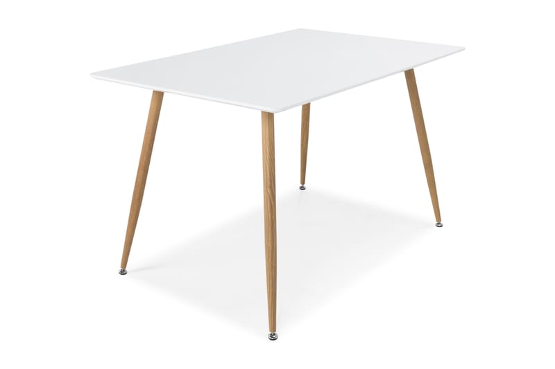 Ruokapöytä Trym 120 cm - Valkoinen - Huonekalut - Pöytä & ruokailuryhmä - Ruokapöydät & keittiön pöydät