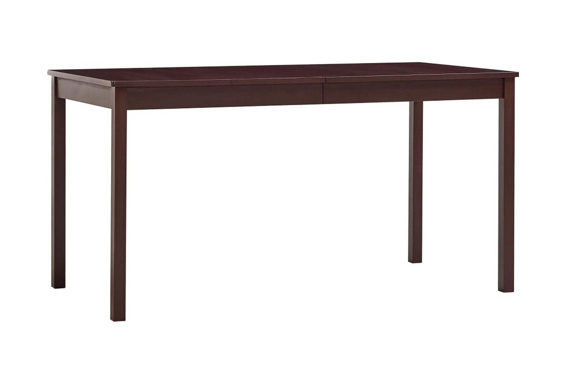 Ruokapöytä tummanruskea 140x70x73 cm mänty - Ruskea - Huonekalut - Pöytä & ruokailuryhmä - Ruokapöydät & keittiön pöydät