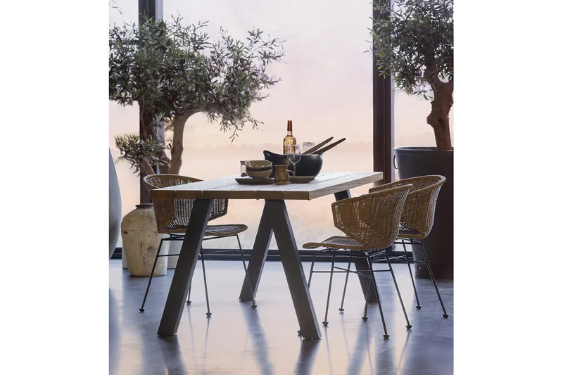 Ruokapöytä Tuor 210 cm - Luonnonväri - Huonekalut - Pöytä & ruokailuryhmä - Ruokapöydät & keittiön pöydät