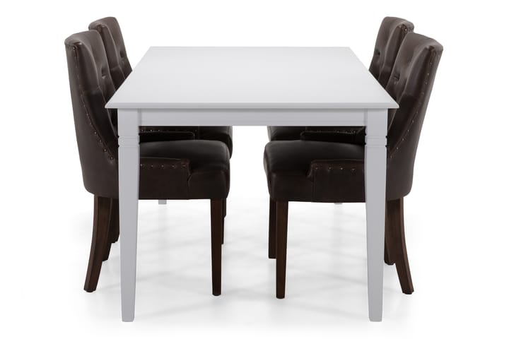 Ruokapöytä Twain 180 cm - Valkoinen - Ruokapöydät & keittiön pöydät