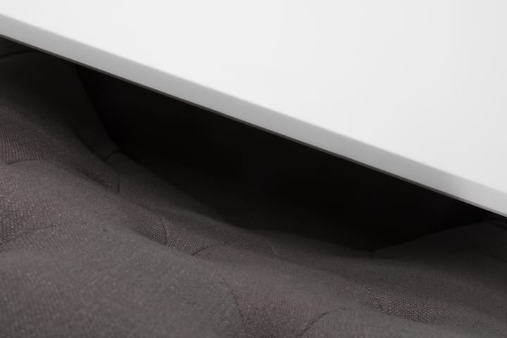 Ruokapöytä Twain 180 cm - Valkoinen/Beige/Musta/Harmaa - Ruokapöydät & keittiön pöydät
