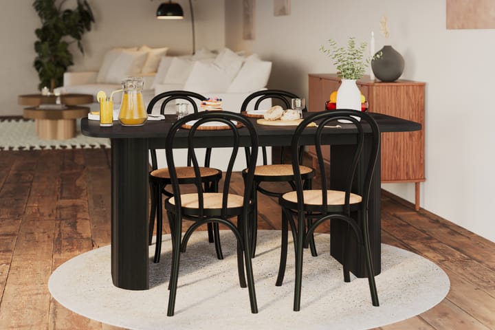 Ruokapöytä Uppveda 160 cm Pyöreä - Ruokapöydät & keittiön pöydät
