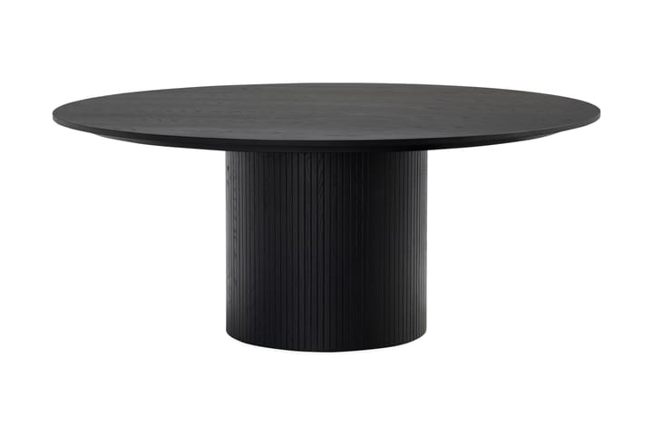 Ruokapöytä Uppveda 180 cm Pyöreä - Musta - Ruokapöydät & keitti�ön pöydät