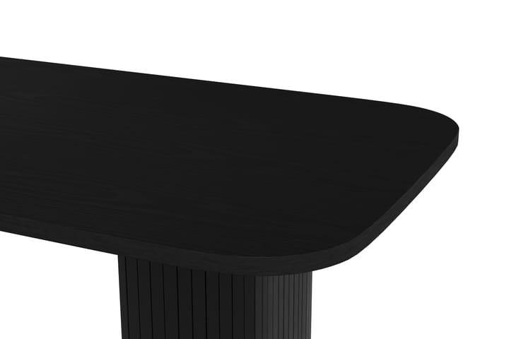 Ruokapöytä Uppveda 200 cm - Musta - Ruokapöydät & keittiön pöydät