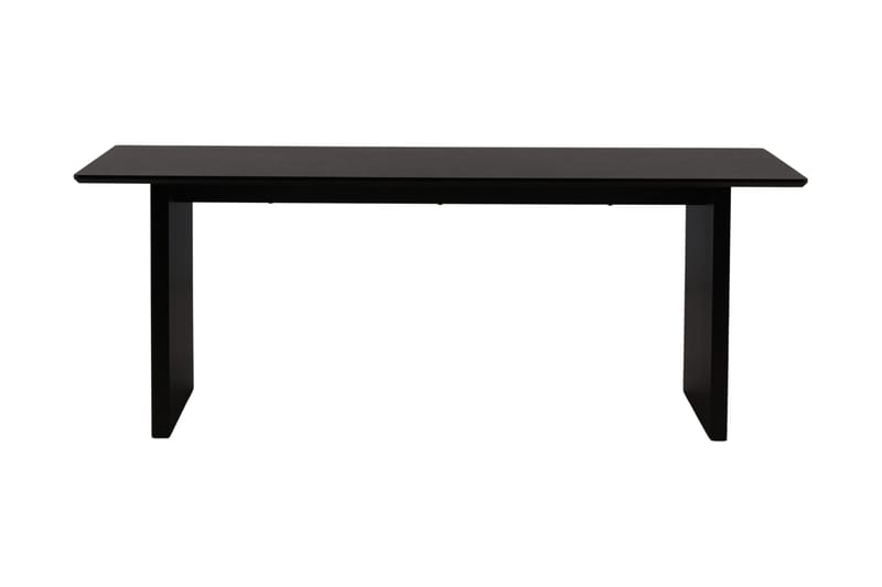 Ruokapöytä Vail 200 cm - Musta - Huonekalut - Pöytä & ruokailuryhmä - Ruokapöydät & keittiön pöydät