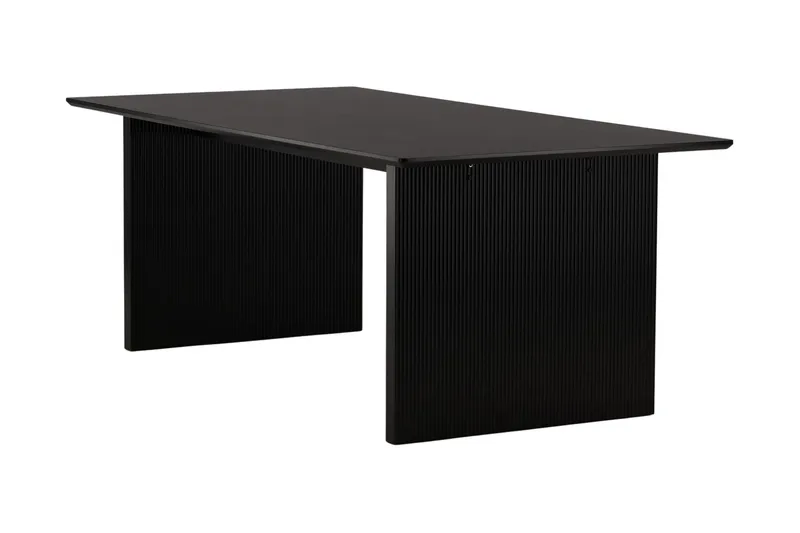 Ruokapöytä Vail 200 cm - Musta - Huonekalut - Pöytä & ruokailuryhmä - Ruokapöydät & keittiön pöydät