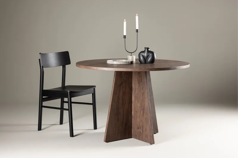 Ruokapöytä Venture Home Bariso-ruokapöytä 110 cm mokka Mocca - Huonekalut - Pöytä & ruokailuryhmä - Ruokapöydät & keittiön pöydät