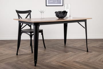 Ruokapöytä Venture Home Tempe-ruokapöytä 140 cm Walnut - Huonekalut - Pöytä & ruokailuryhmä - Ruokapöydät & keittiön pöydät
