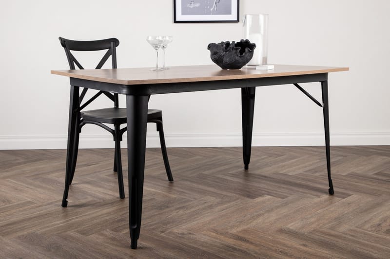 Ruokapöytä Venture Home Tempe-ruokapöytä 140 cm Walnut - Huonekalut - Pöytä & ruokailuryhmä - Ruokapöydät & keittiön pöydät