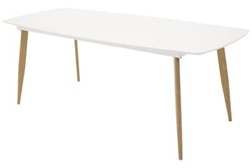 Ruokapöytä Venture Home Polar-ruokapöytä 240x100 cm Vit - Huonekalut - Pöytä & ruokailuryhmä - Ruokapöydät & keittiön pöydät