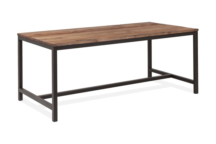 Ruokapöytä Vintage 180 cm - Ruskea/Musta - Ruokapöydät & keittiön pöydät