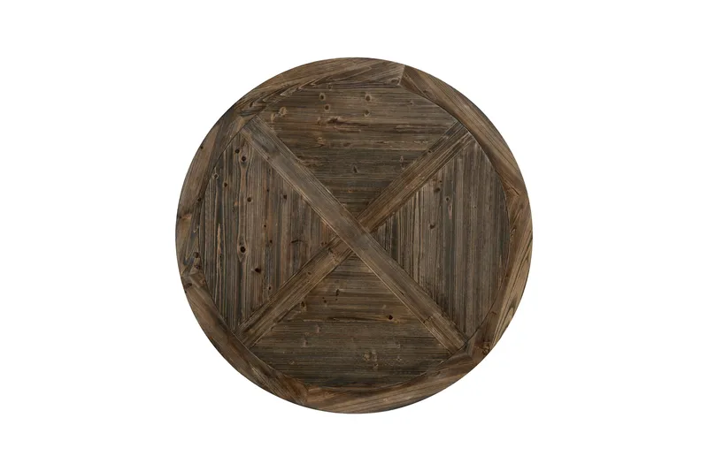 Ruokapöytä Yorkshire 150 cm Pyöreä - Ruskea - Huonekalut - Pöytä & ruokailuryhmä - Ruokapöydät & keittiön pöydät