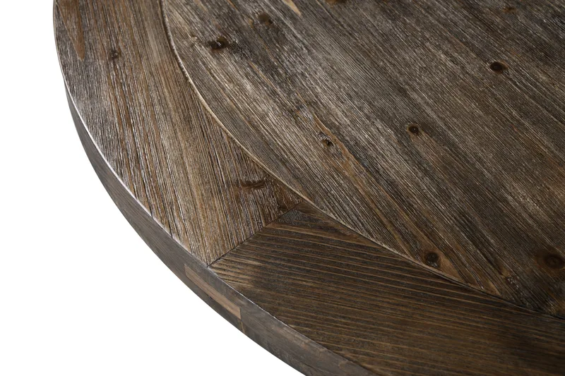 Ruokapöytä Yorkshire 150 cm Pyöreä - Ruskea - Huonekalut - Pöytä & ruokailuryhmä - Ruokapöydät & keittiön pöydät