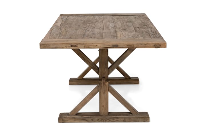 Ruokapöytä Yorkshire 200 cm Jatkettava - Vintage Luonnonväri - Ruokapöydät & keittiön pöydät