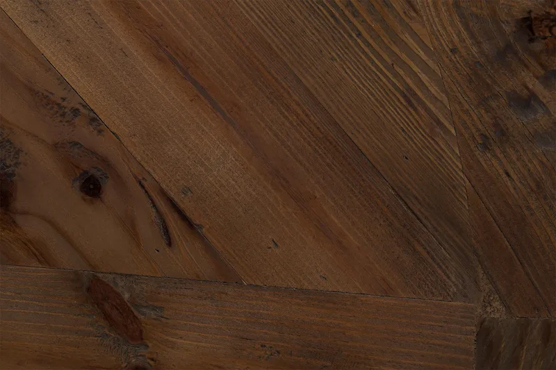 Ruokapöytä Yorkshire Vintage 120 cm Pyöreä - Ruskea - Huonekalut - Pöytä & ruokailuryhmä - Ruokapöydät & keittiön pöydät