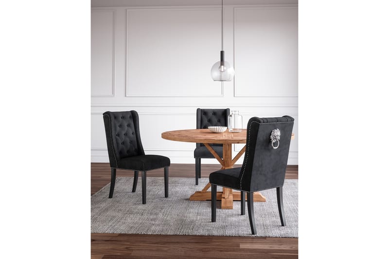 Ruokapöytä Yorkshire Vintage 150 cm Pyöreä - Ruskea - Huonekalut - Pöytä & ruokailuryhmä - Ruokapöydät & keittiön pöydät