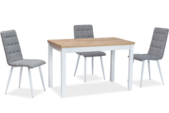 Ruokapöytä Zadam 100 cm - Valkoinen - Ruokapöydät & keittiön pöydät