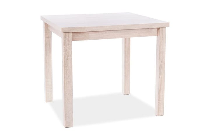 Ruokapöytä Zadam 90 cm - Sonomatammi/Valkopigmentoitu - Ruokapöydät & keittiön pöydät