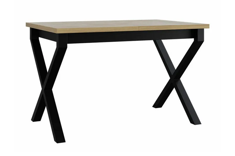 Ruokapöytä Patrickswell 80 cm, Musta