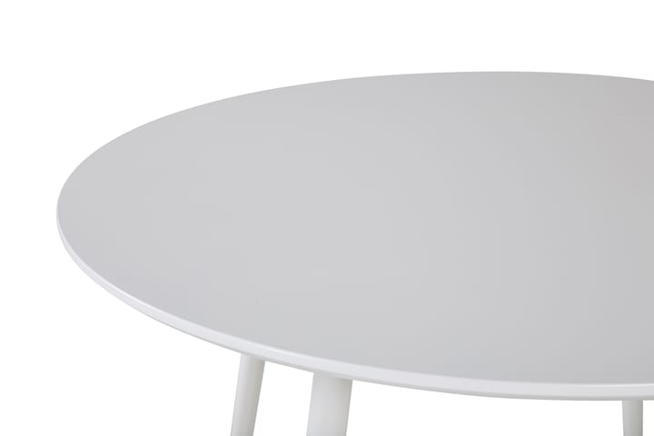 Ruokapöytä Pinilla Runt - Valkoinen/Valkoinen - Ruokapöydät & keittiön pöydät