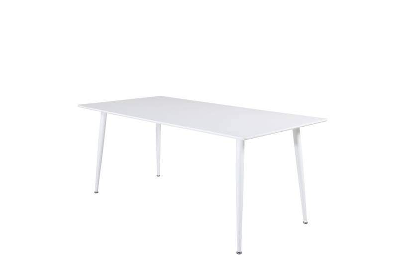 Ruokapöytä Polar 180 cm - Valkoinen/Valkoinen - Huonekalut - Pöytä & ruokailuryhmä - Ruokapöydät & keittiön pöydät