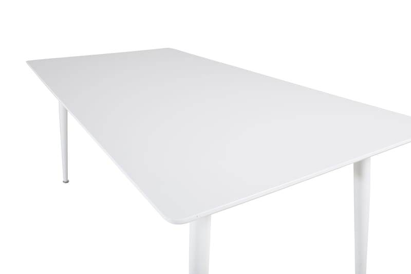 Ruokapöytä Polar 180 cm - Valkoinen/Valkoinen - Huonekalut - Pöytä & ruokailuryhmä - Ruokapöydät & keittiön pöydät