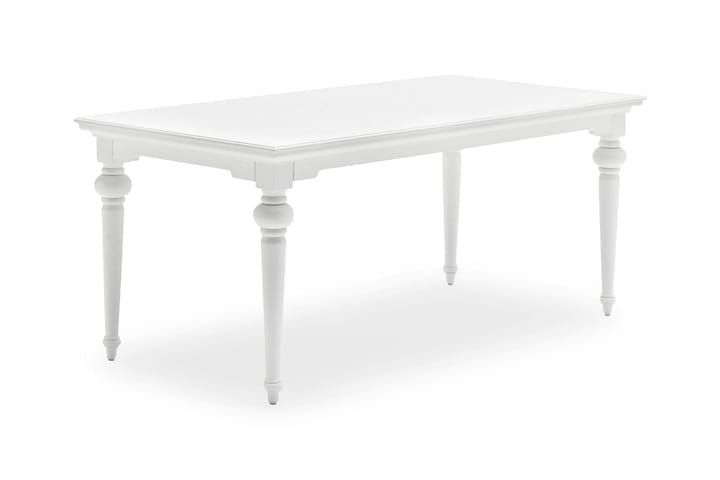 Ruokapöytä Provence 180 cm - Valkoinen - Ruokapöydät & keittiön pöydät