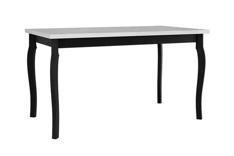 Ruokapöytä Patrickswell 80 cm, Valkoinen