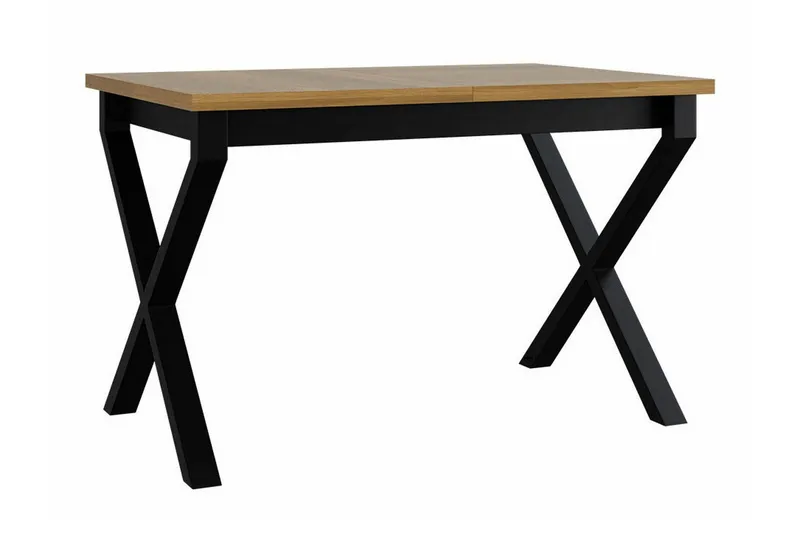 Ruokapöytä Patrickswell 80 cm, Musta